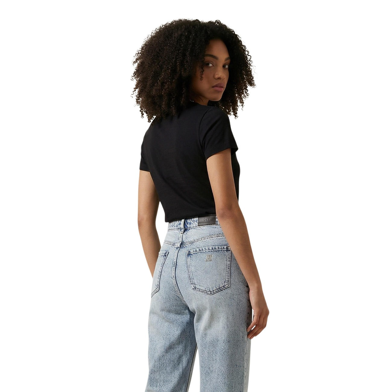 EA7 T-shirt Dames Zwart