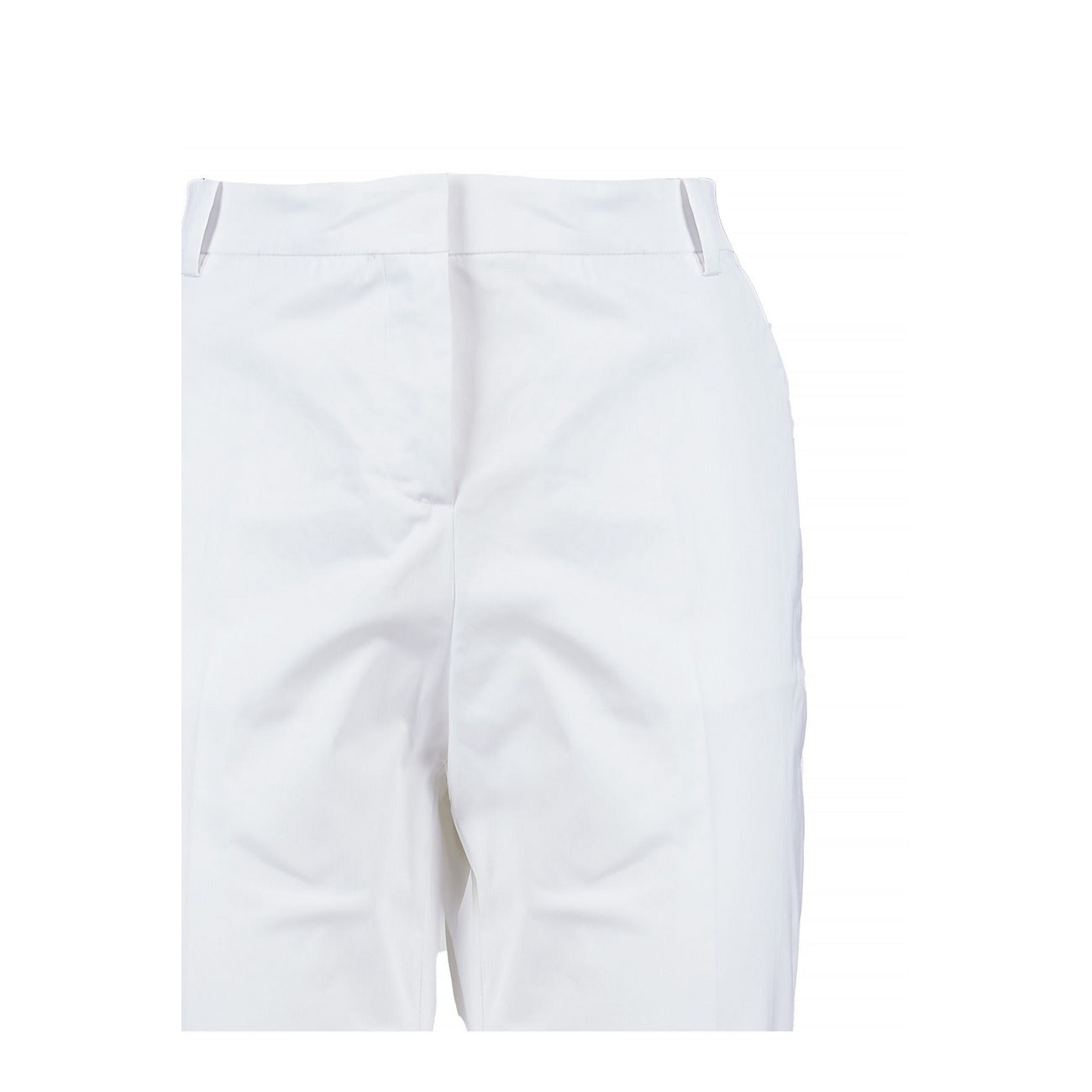 Pinko Katoenen Broek Dames Wit
