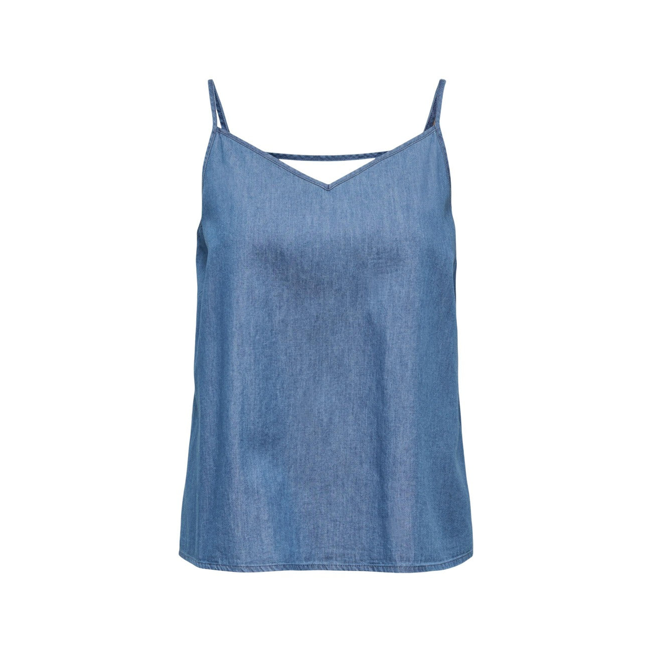 Only Vest Dames Blauw Denim
