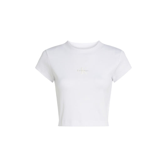 Calvin Klein Jeans T-shirt Dames Wit