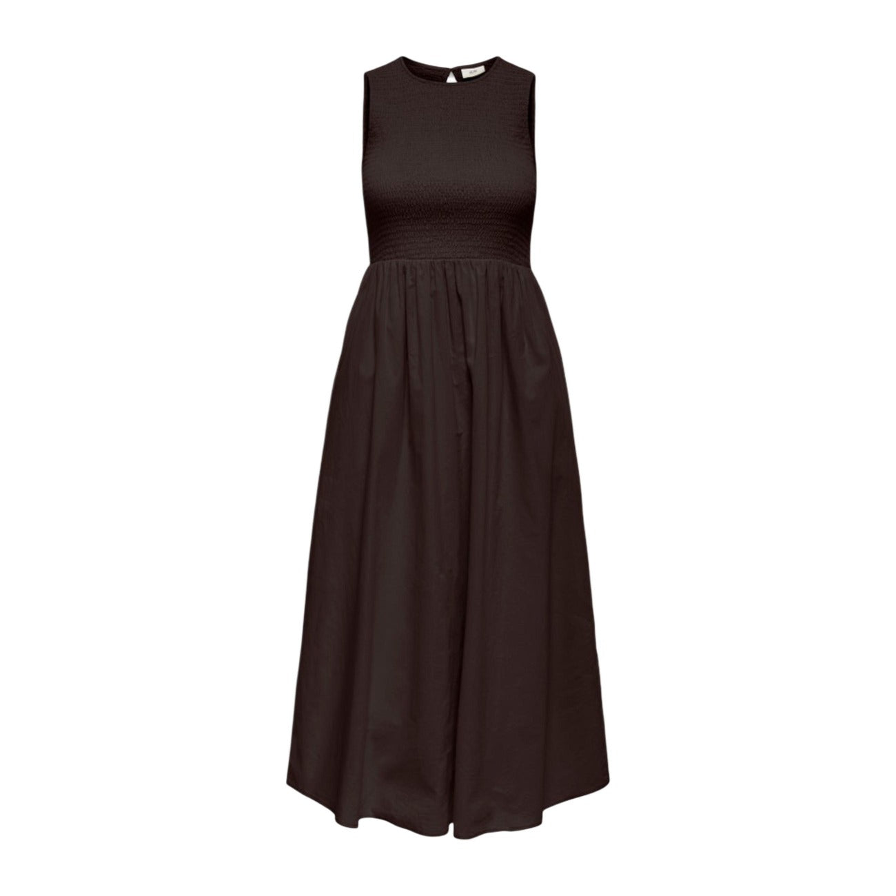 Jacqueline De Yong Elegante Jurk Dames Bruin