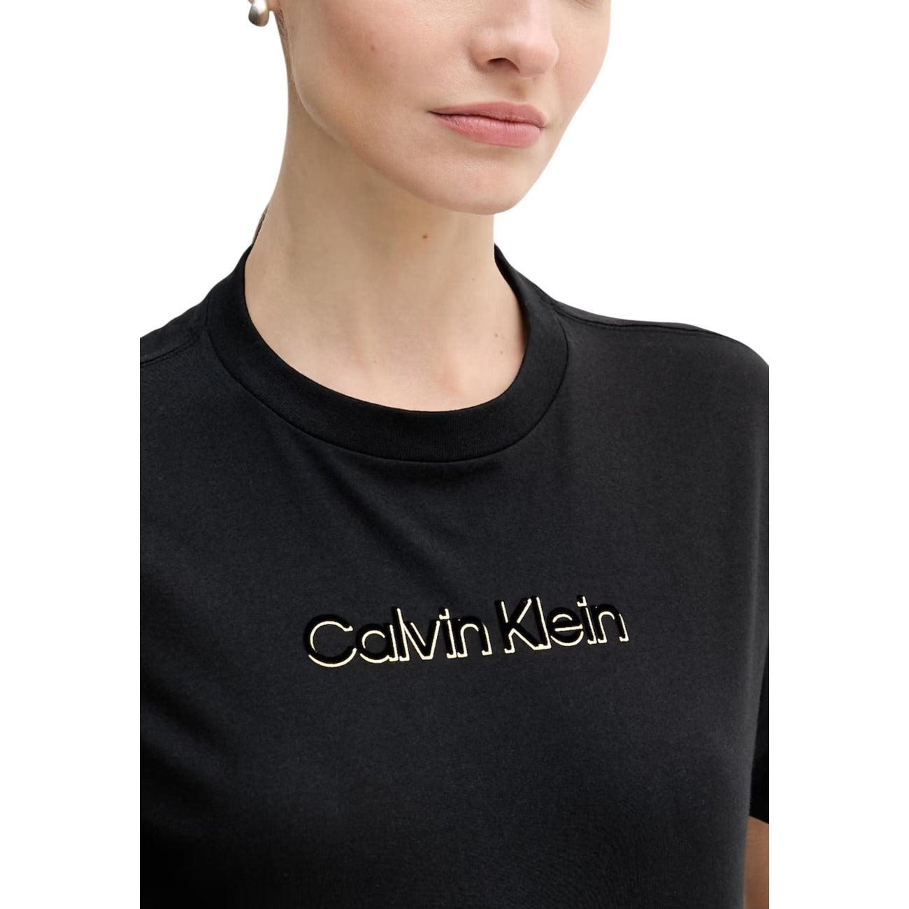 Calvin Klein Jeans T-shirt Dames Zwart