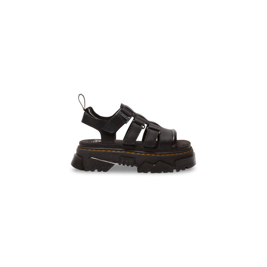 Dr. Martens Sandalen Dames Zwart Plateauzool