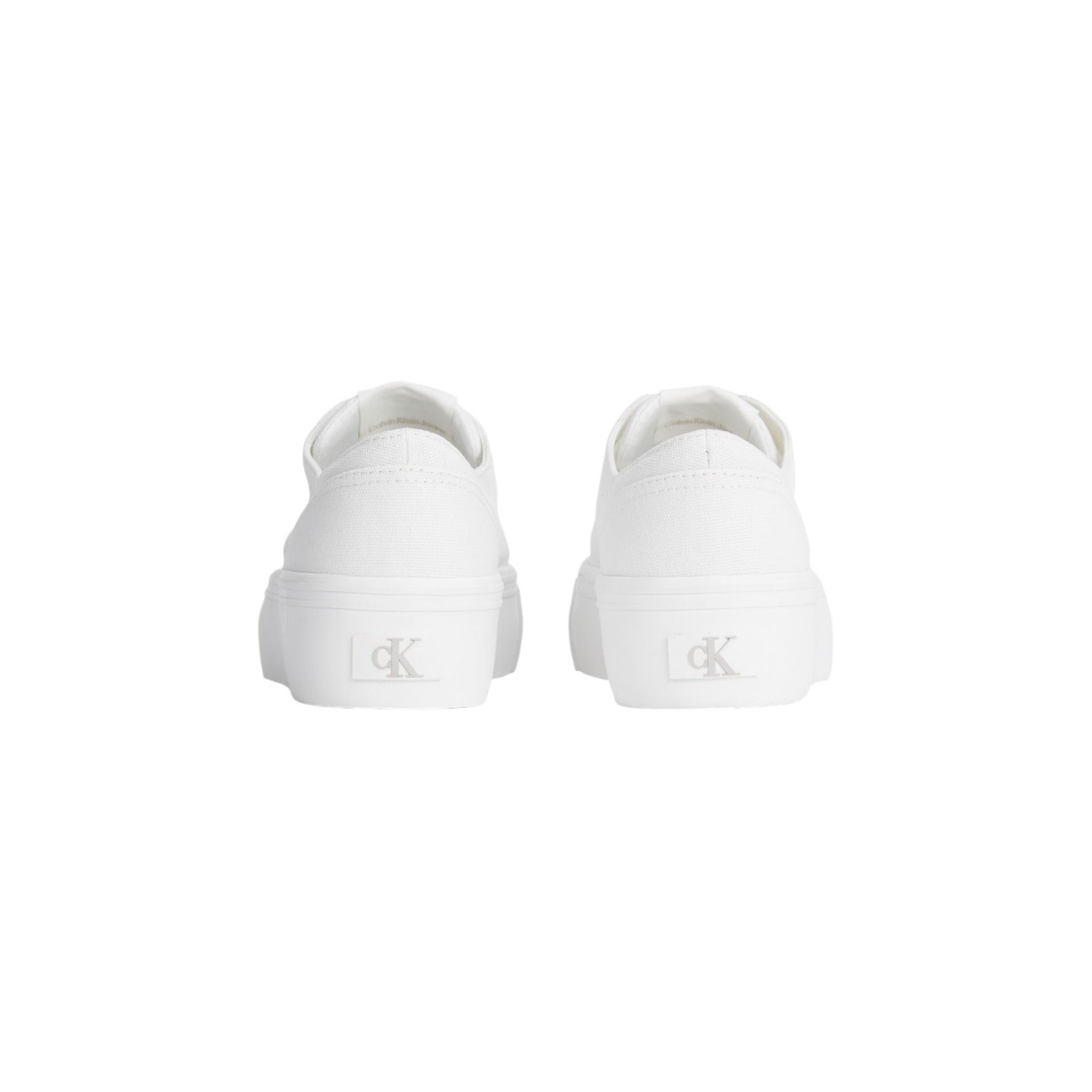 Calvin Klein Jeans Sneakers Dames Wit Platform