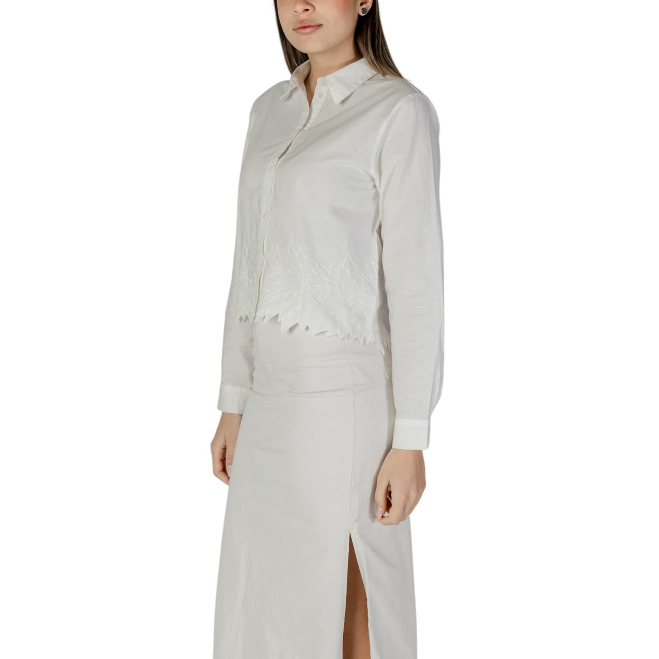 Jacqueline De Yong Shirt Dames Wit