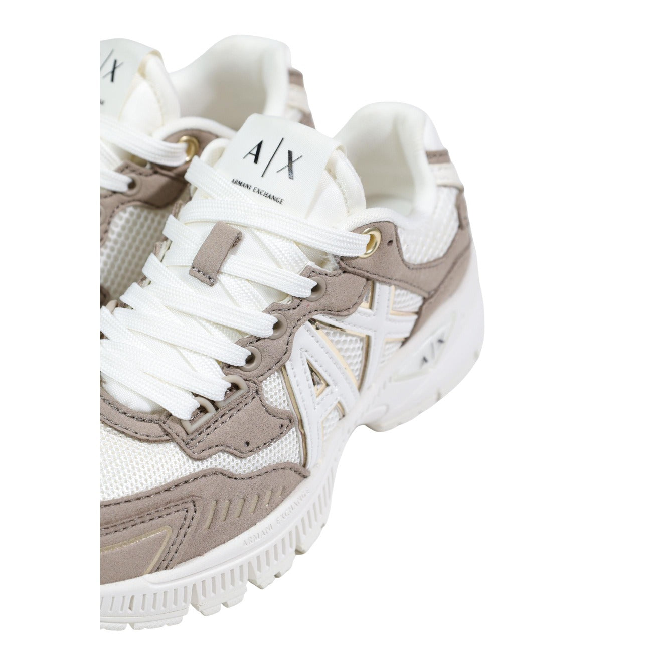 Armani Exchange Sneakers Dames Bruin