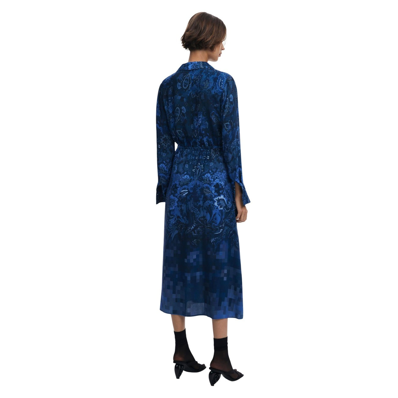 Desigual Maxi Jurk Dames Blauw