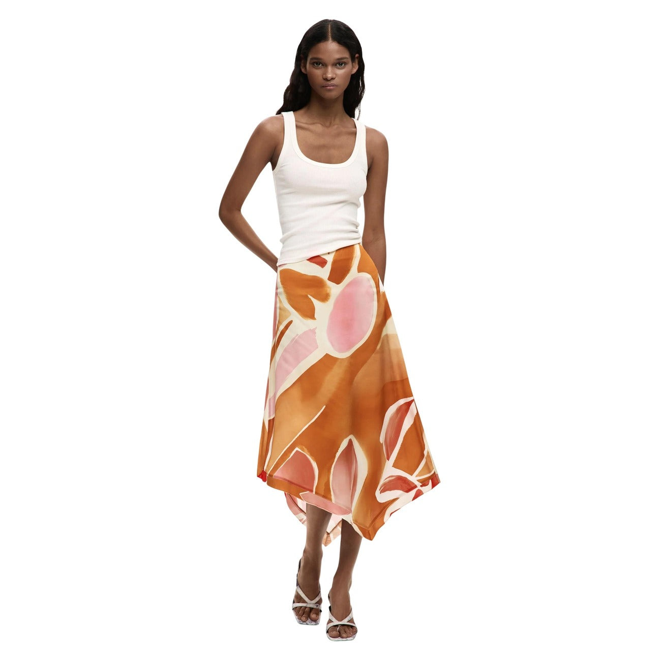 Desigual Rok Dames Oranje