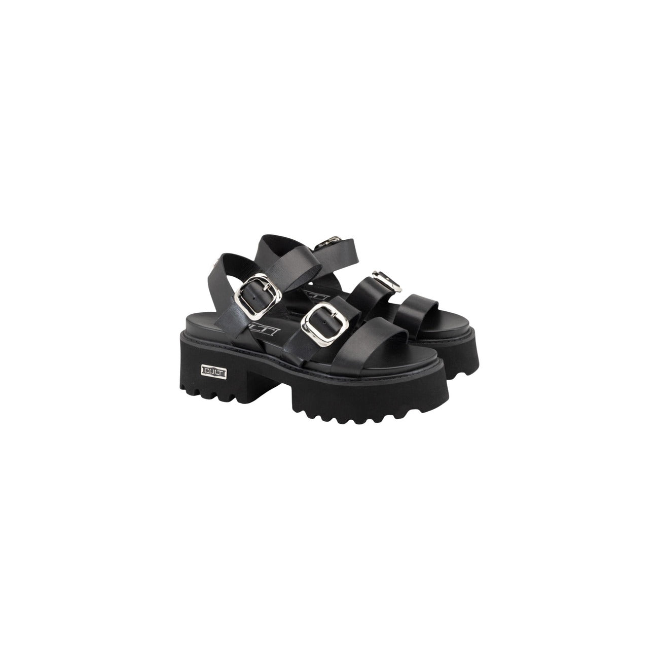 Cult — Cher Platform Sandalen Dames | Zwart