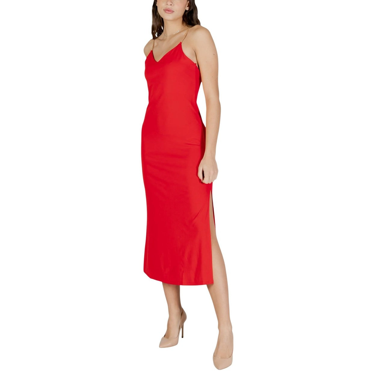 Morgan De Toi Jurk Dames Rood