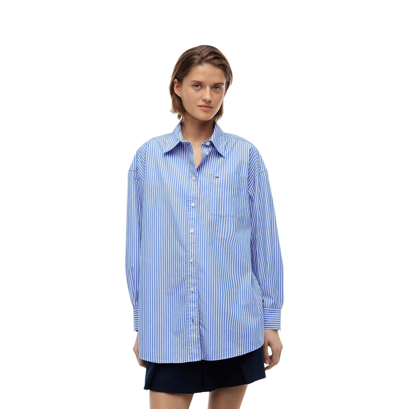 Tommy Hilfiger Jeans Shirt Dames Bluaw