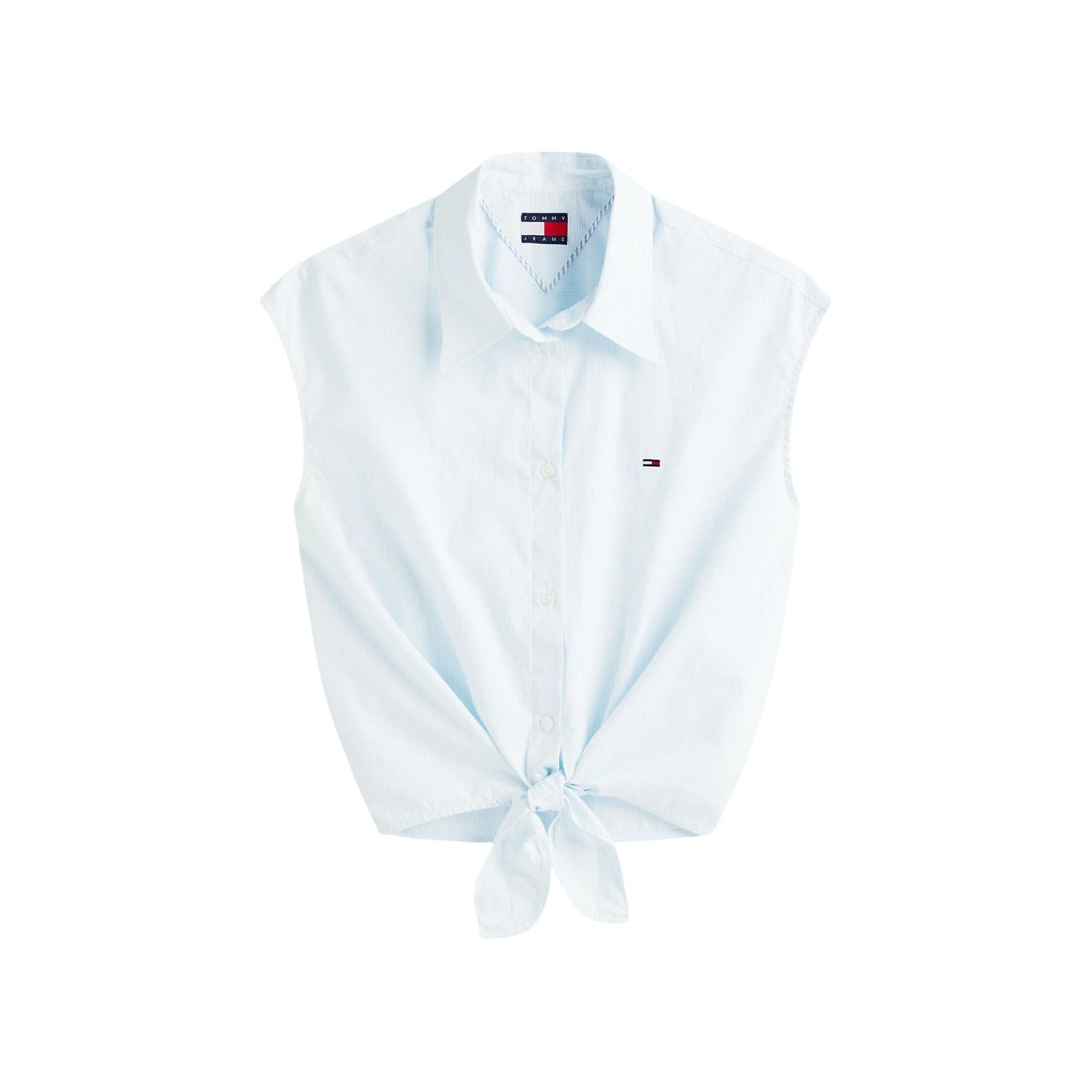 Tommy Hilfiger Jeans Shirt Dames Lichtblauw