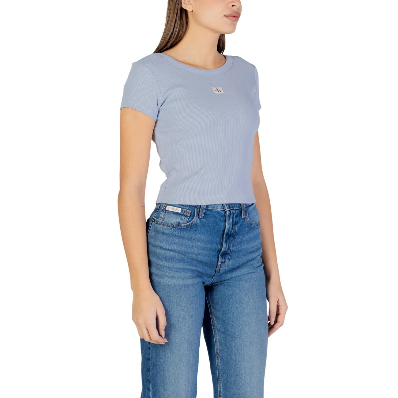 Calvin Klein Jeans T-shirt Dames Blauw