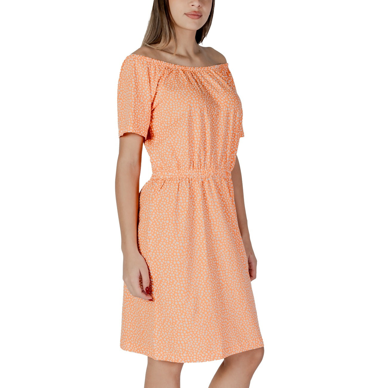 B.young Jurk Dames Oranje