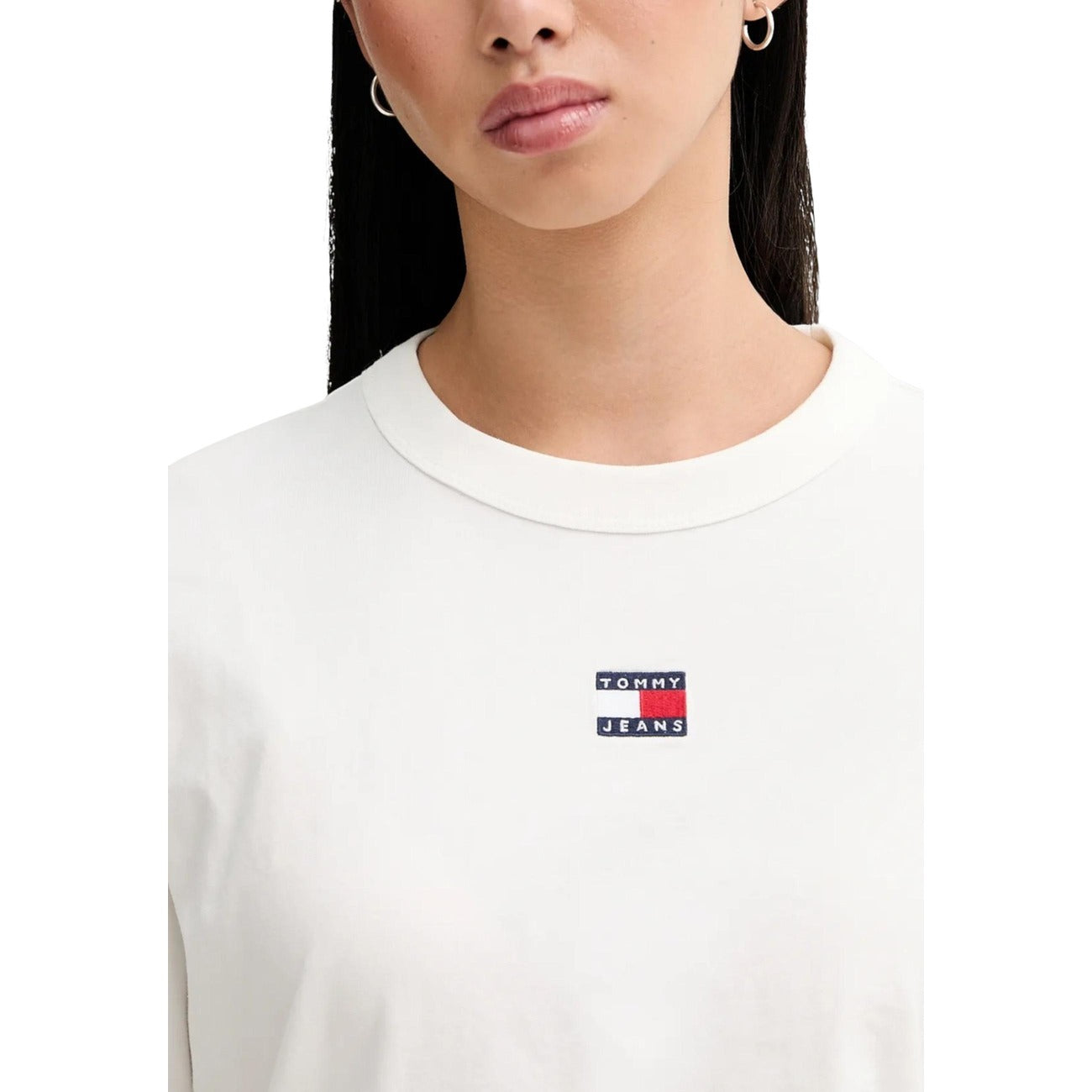 Tommy Hilfiger Jeans T-shirt Dames Wit