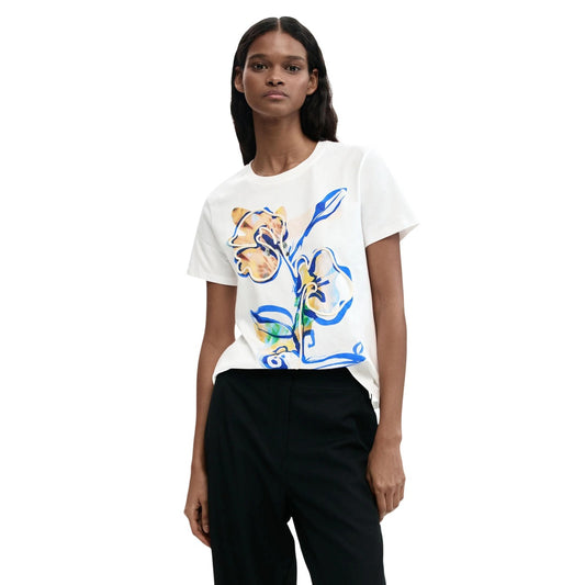 Desigual T-shirt Dames Wit