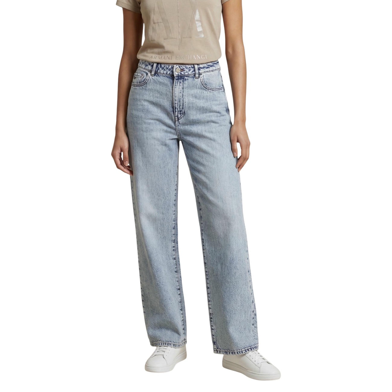 Armani Exchange Jeans Dames Lichtblauw