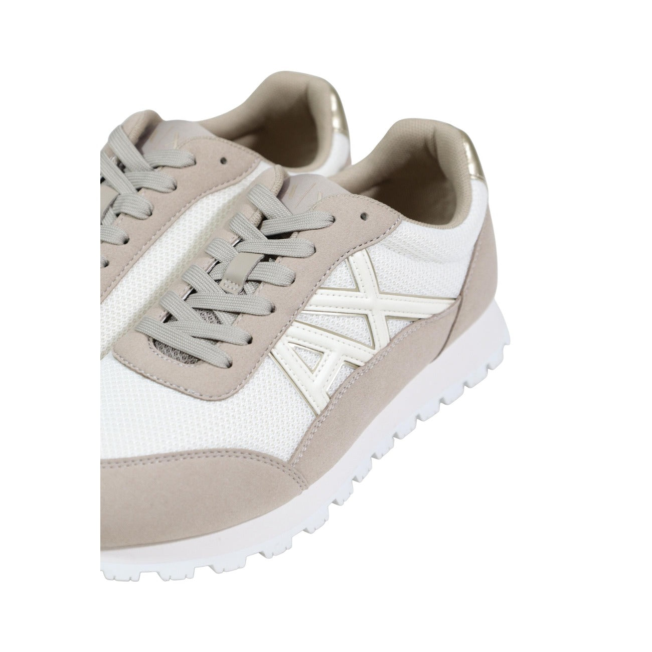 Armani Exchange Sneakers Dames Beige