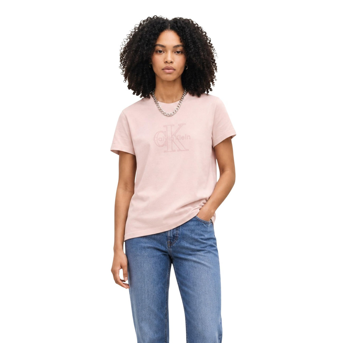Calvin Klein Jeans T-shirt Dames Roze