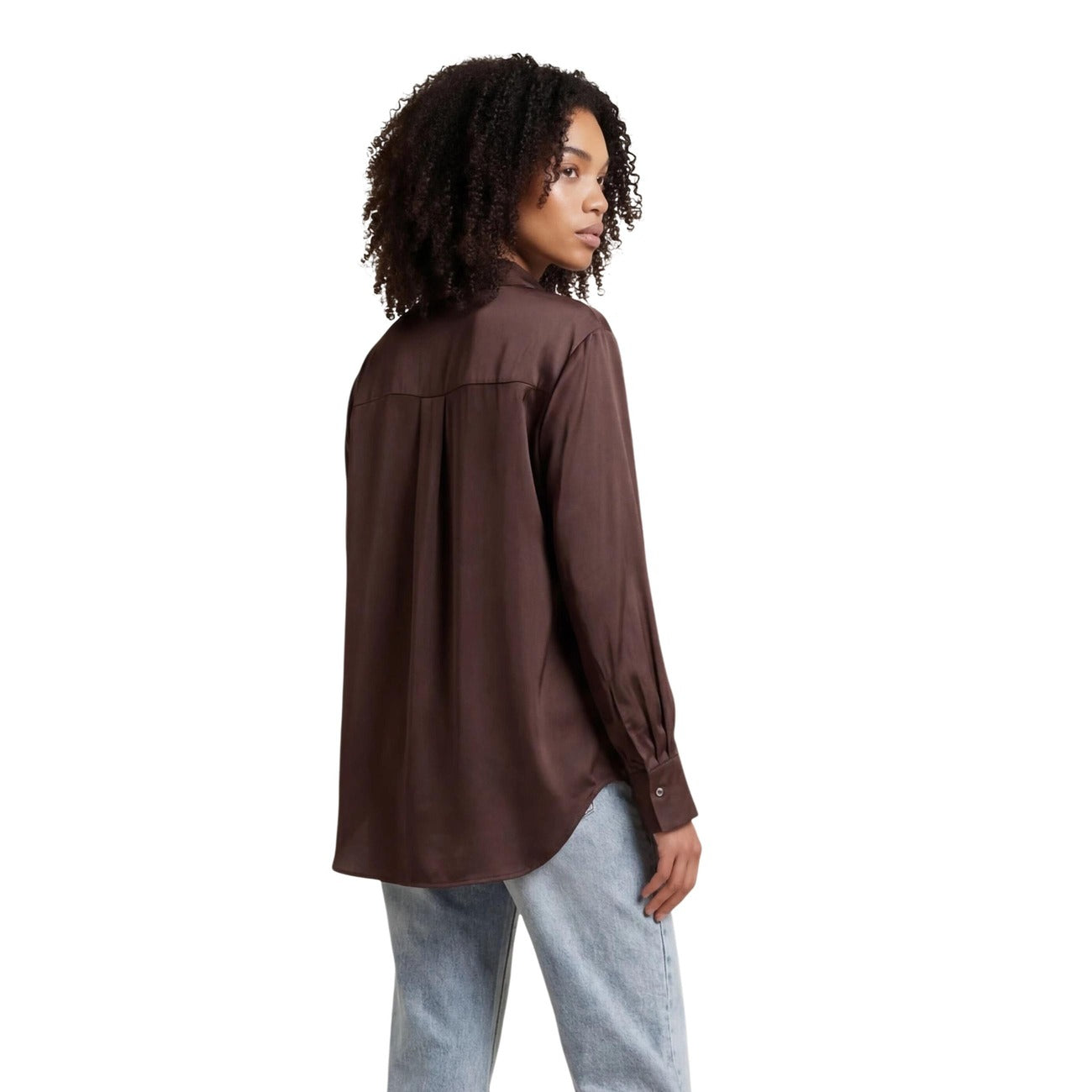 Only Shirt Dames Bruin