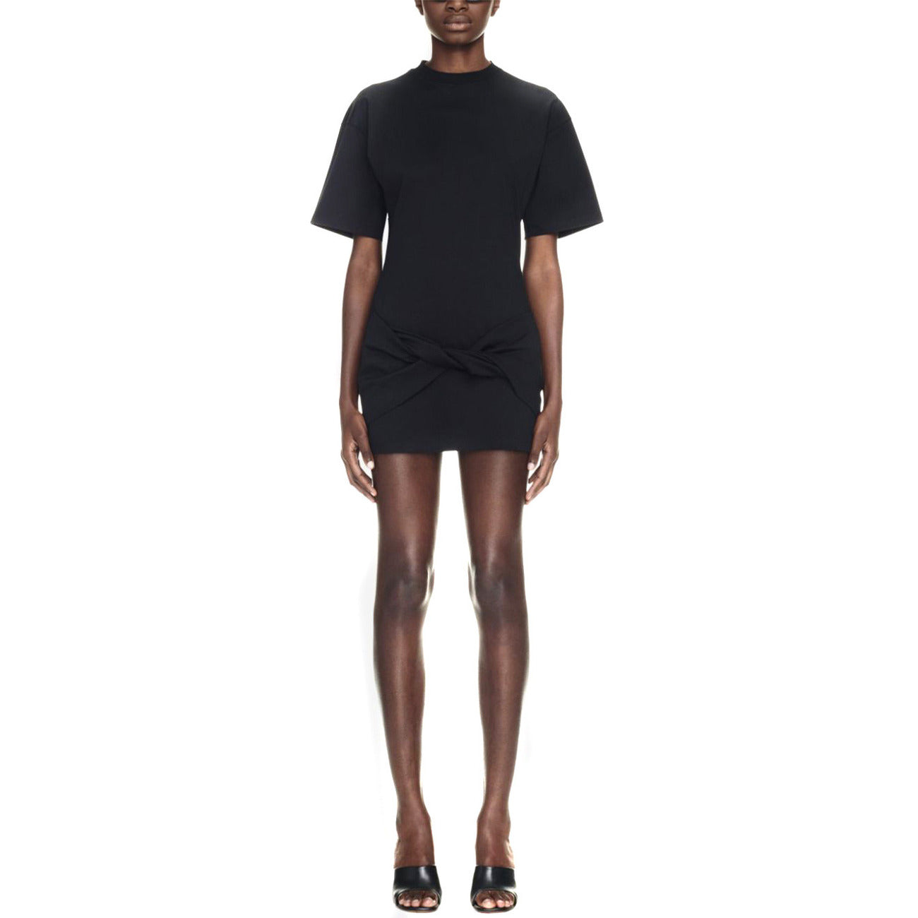 Off-White Katoenen Jurk Dames Zwart