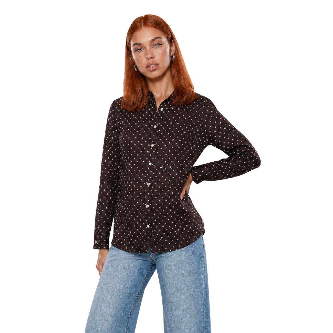 Guess Blouse Dames Bruin
