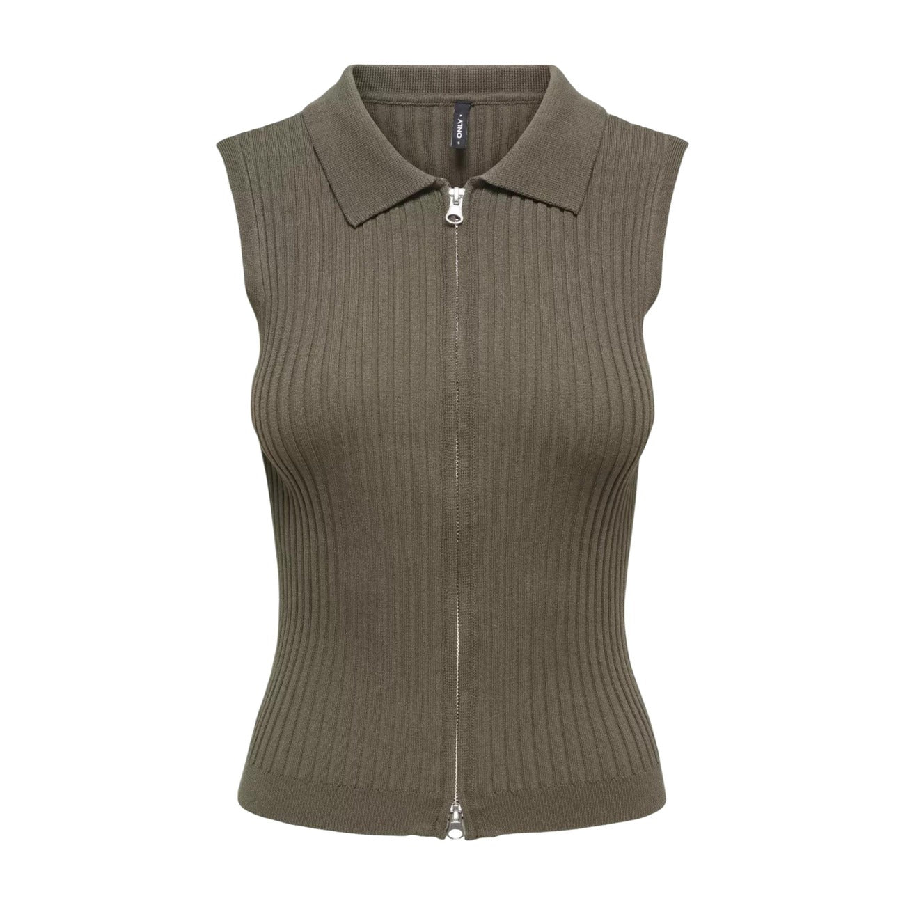 Only Cardigan Dames Beige Zwart