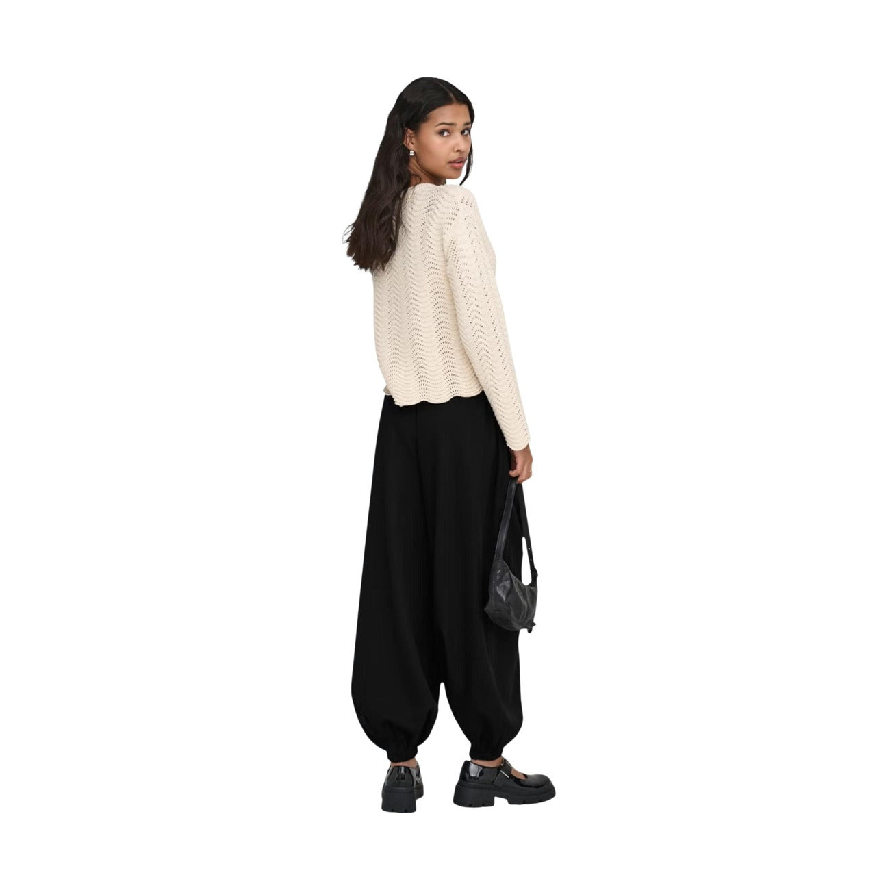 Jacqueline De Yong Broek Dames Zwart