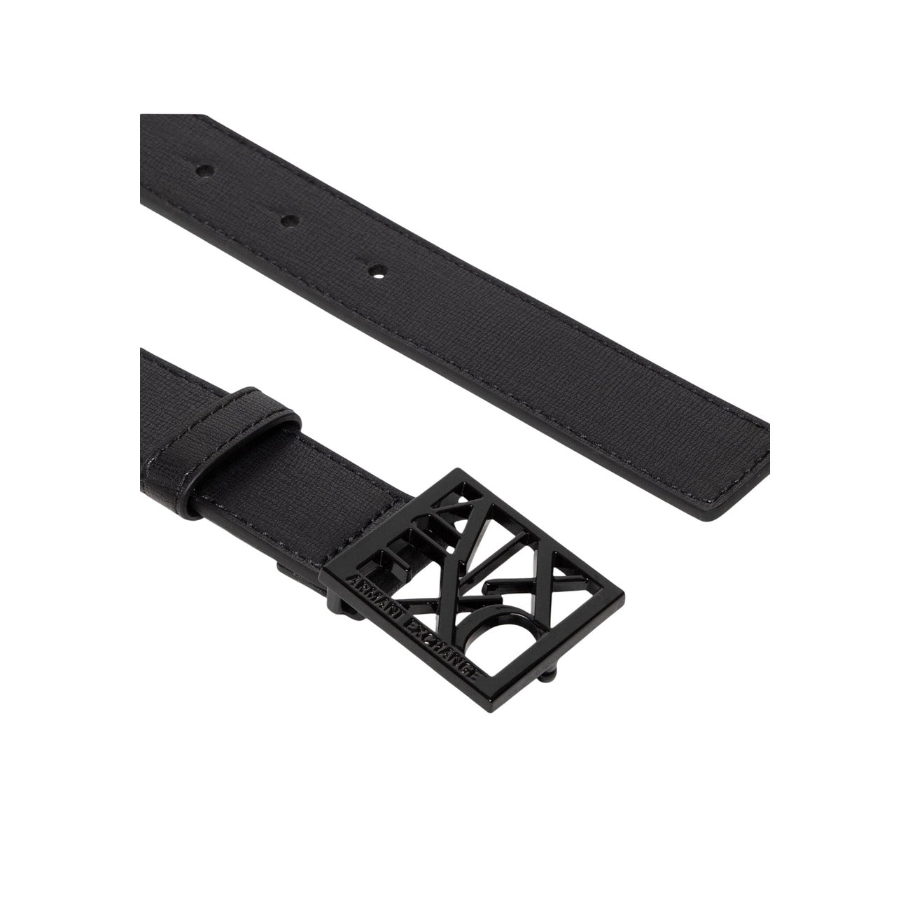 Armani Exchange Riem Dames Zwart Leer
