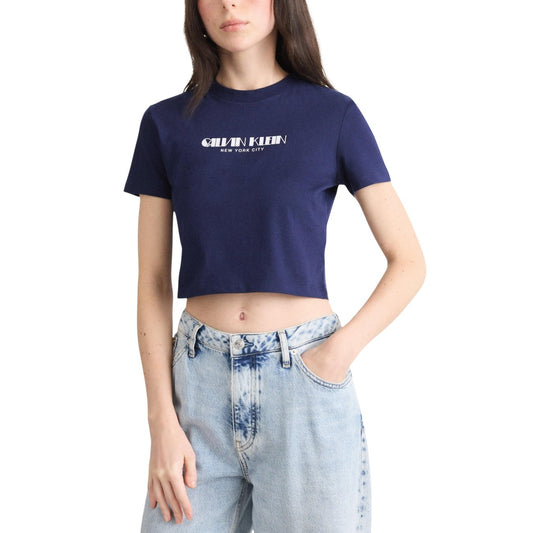 Calvin Klein Jeans T-shirt Dames Wit