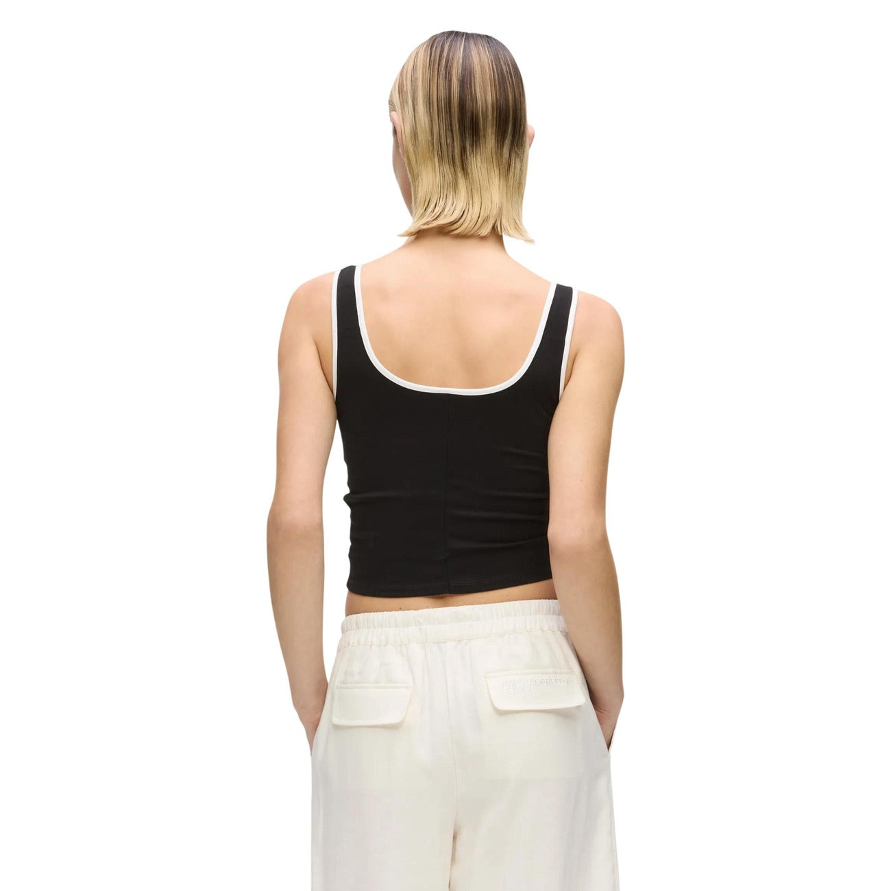 Karl Lagerfeld Jeans Bralette Top Dames Zwart