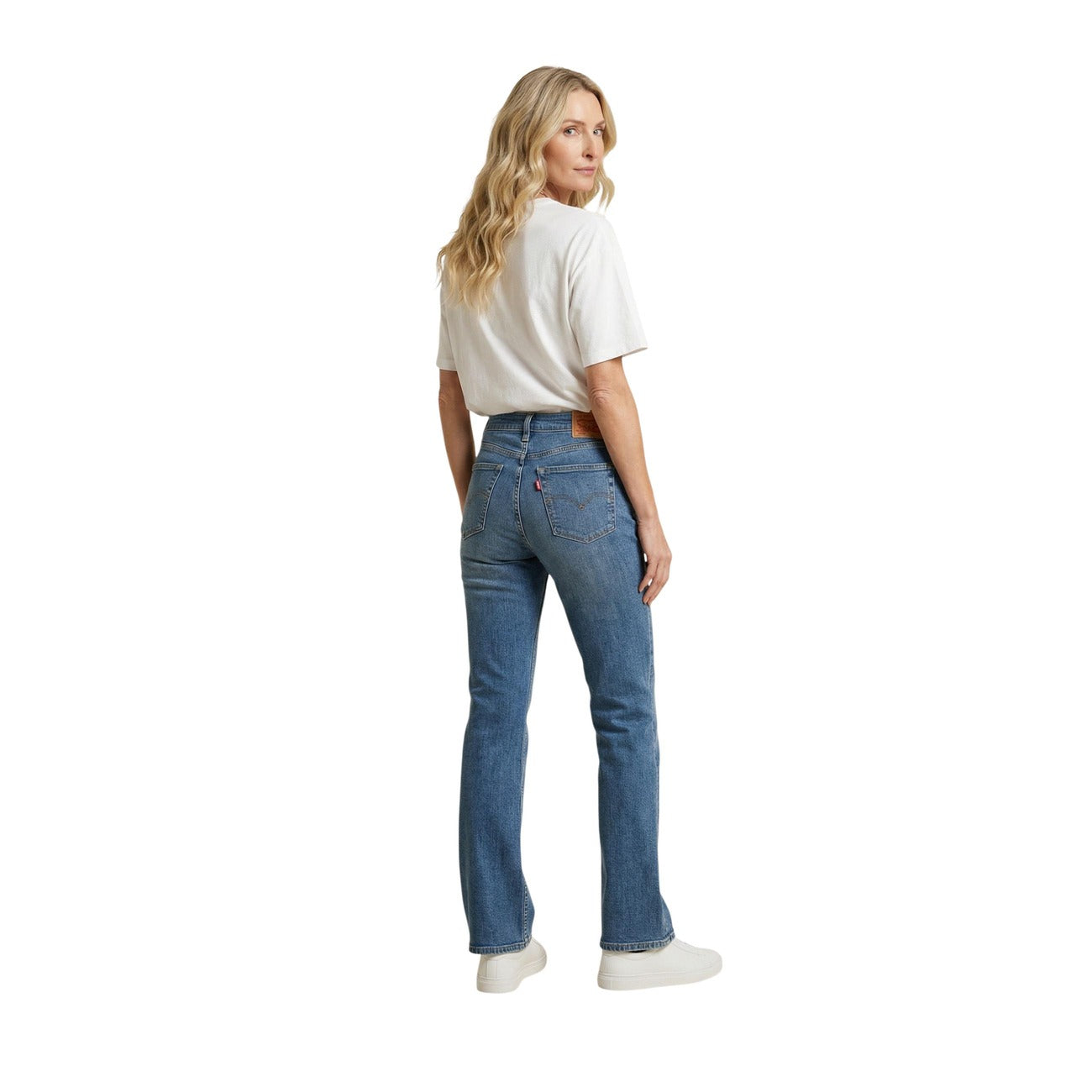 Levi's Jeans Dames Blauw