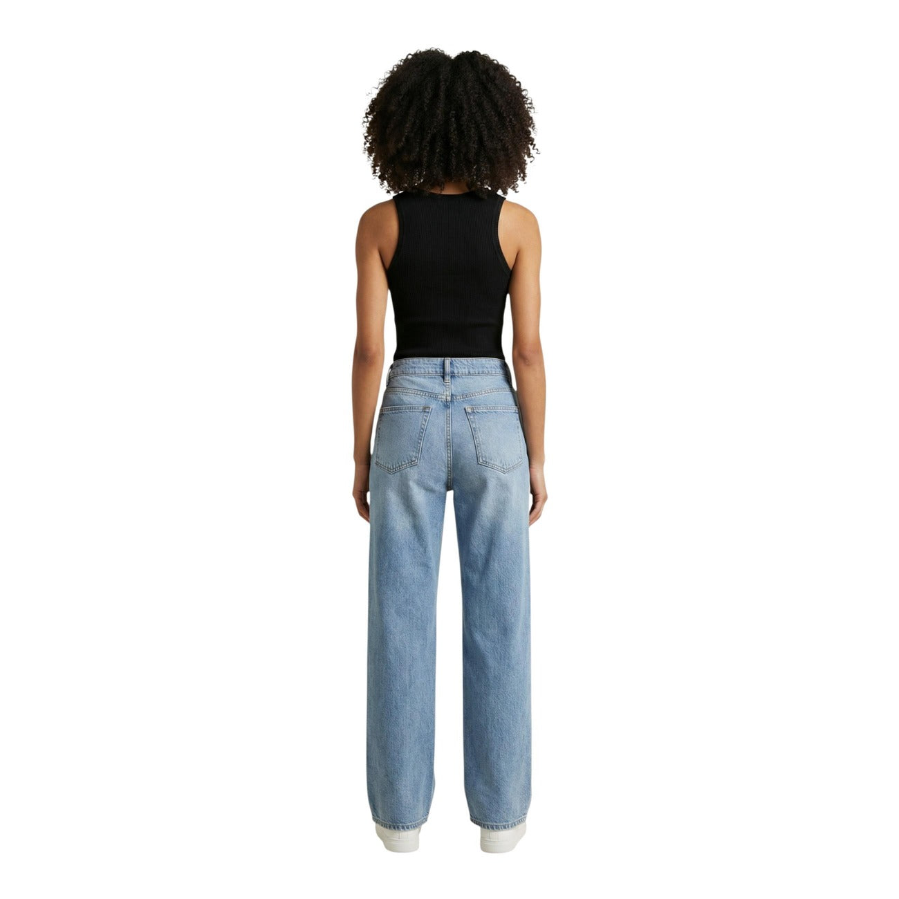 Tommy Hilfiger Jeans Mouwloze Top Dames Zwart