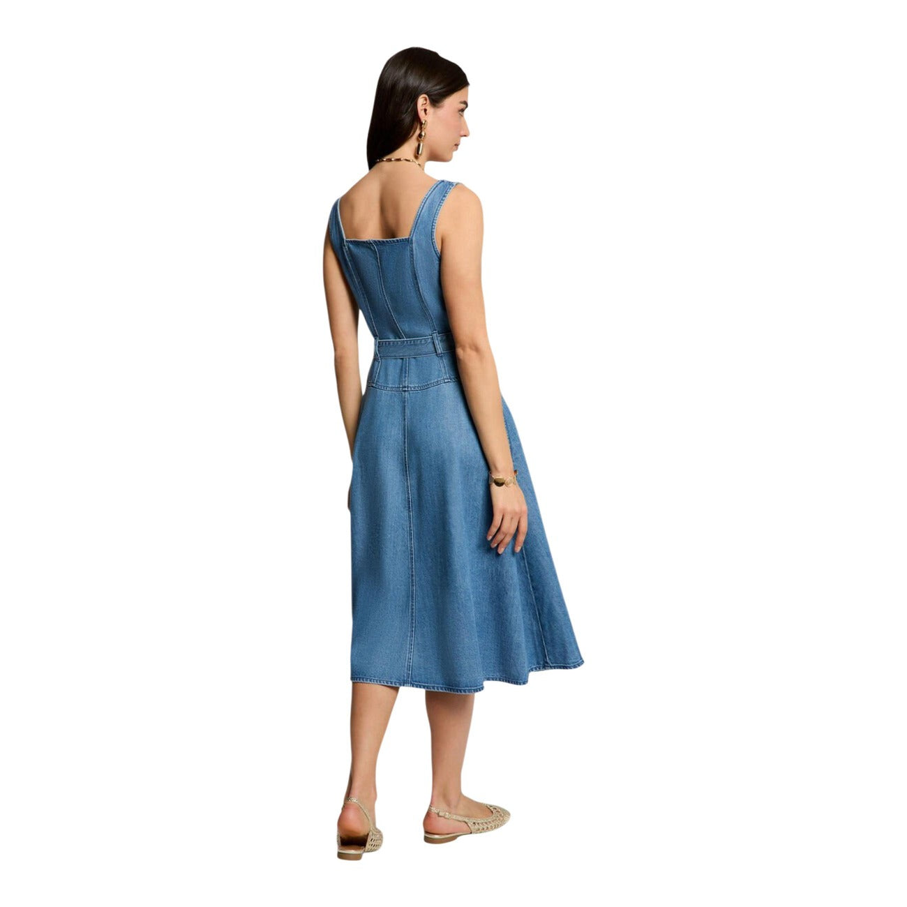 Morgan De Toi Jurk Dames Blauw