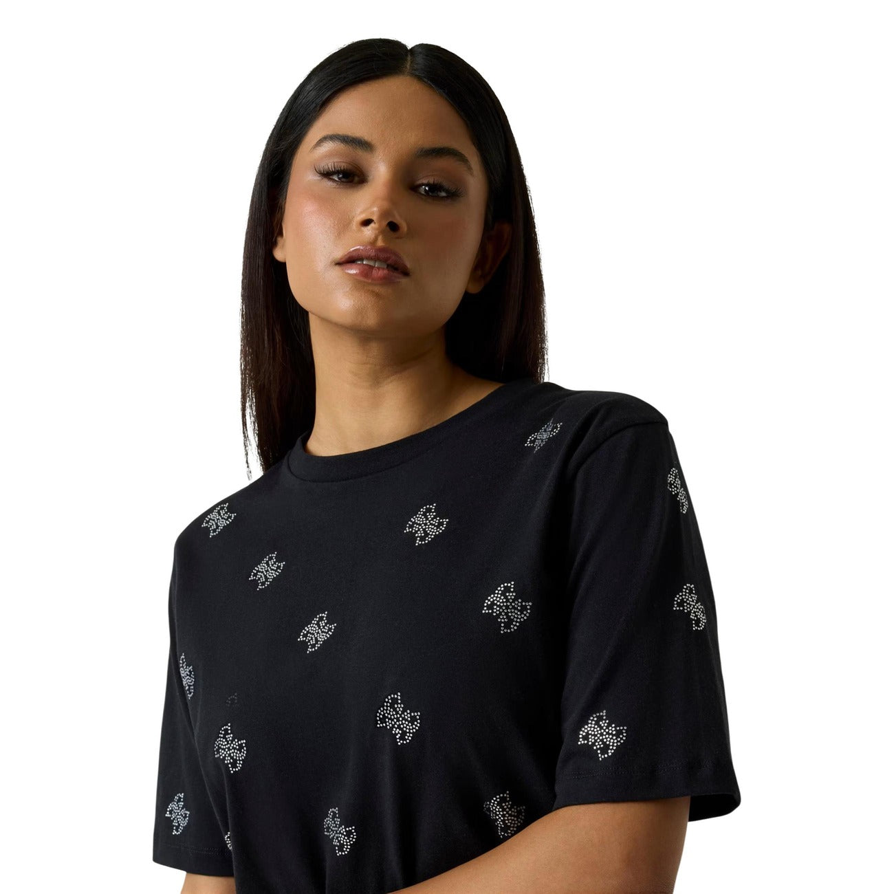 Guess T-shirt Dames Zwart