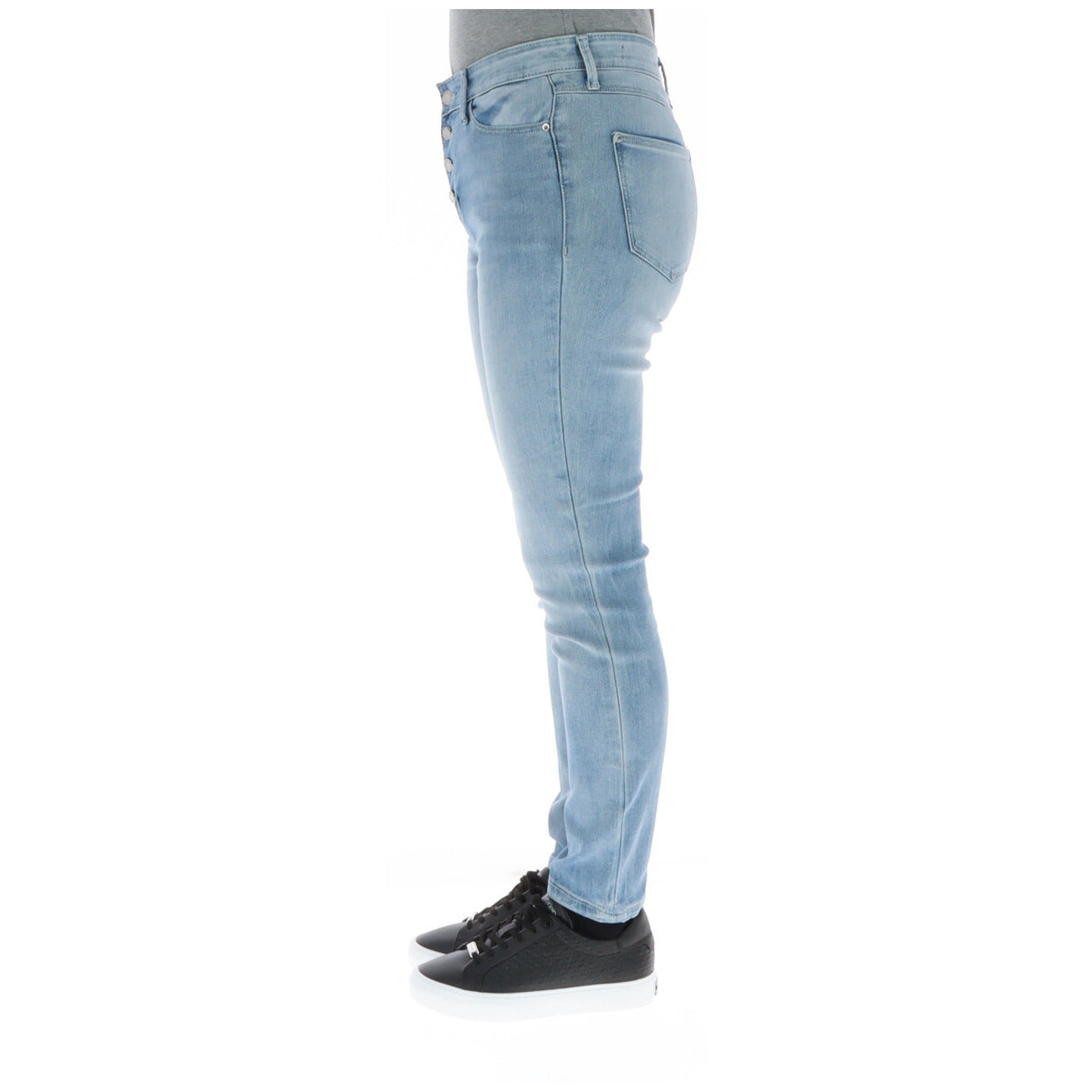 Guess Gesleten Jeans Dames Lichtblauw