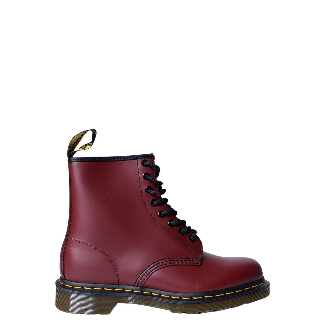 Dr. Martens Laarzen Dames Bordeaux – 100% Leer & Ronde Neus