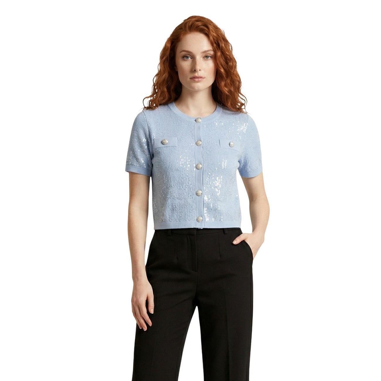 Morgan De Toi Cardigan Dames Wit