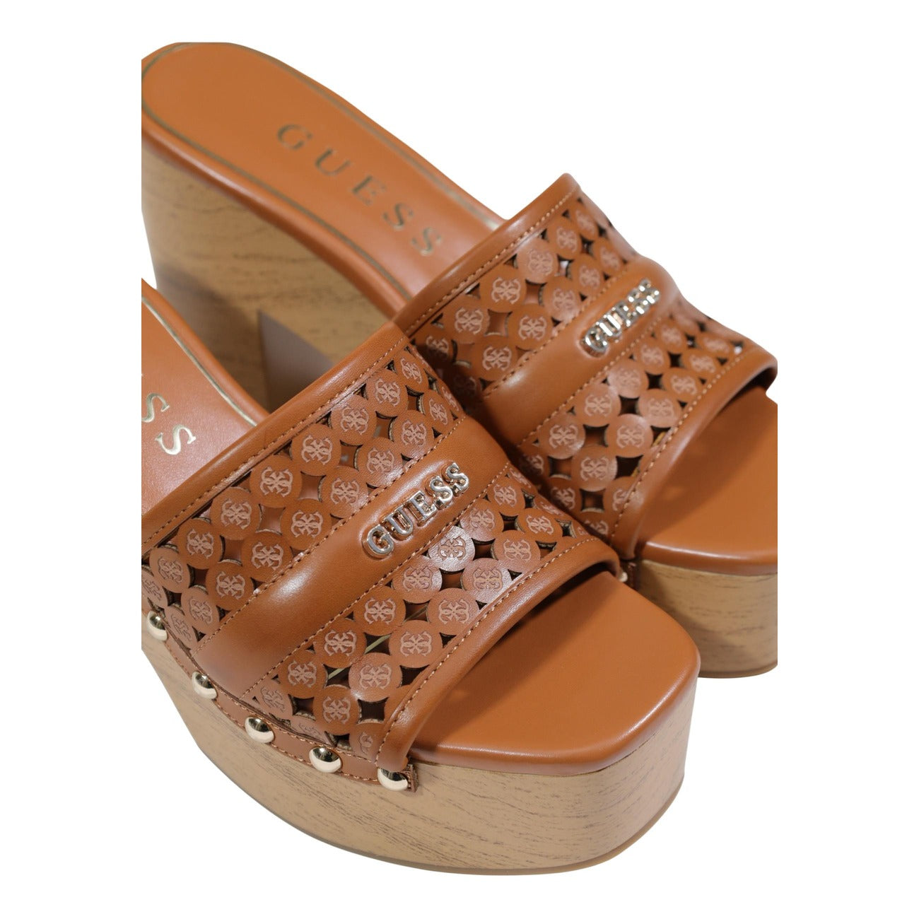 Guess Platform Sandalen Dames Bruin