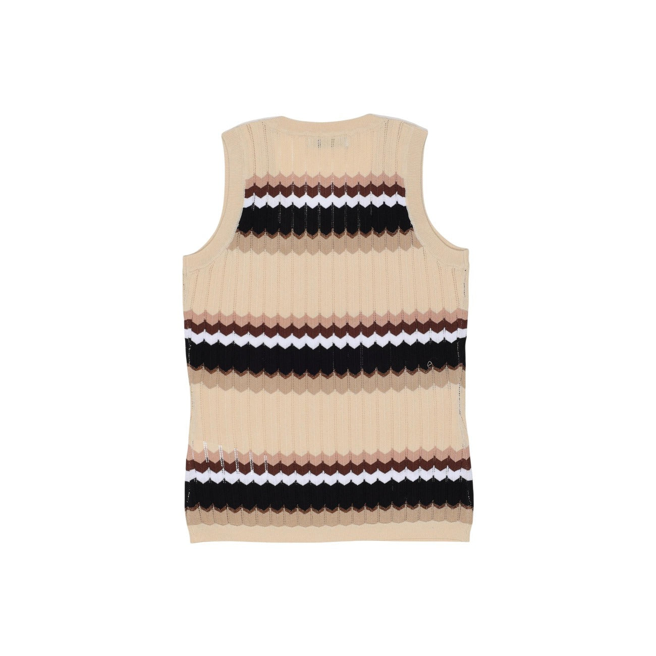 Artigli Gestreepte Top Dames Beige