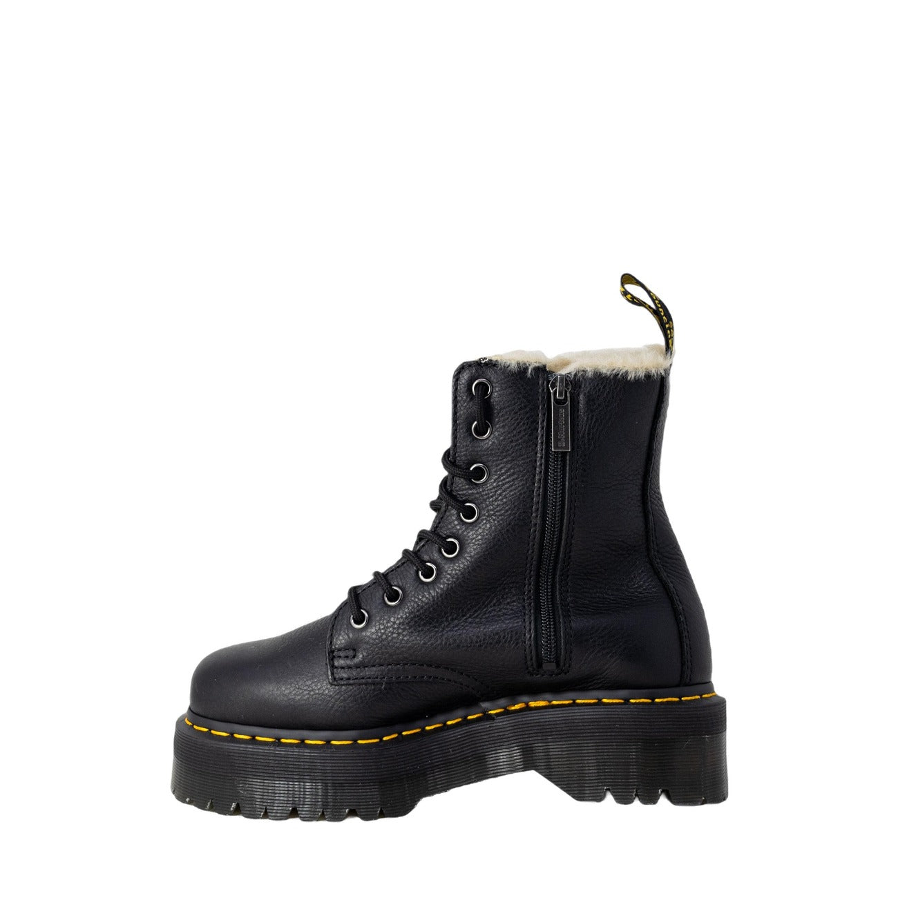Dr. Martens Enkellaarsjes Dames Zwart – 100% Leer & Rubberzool