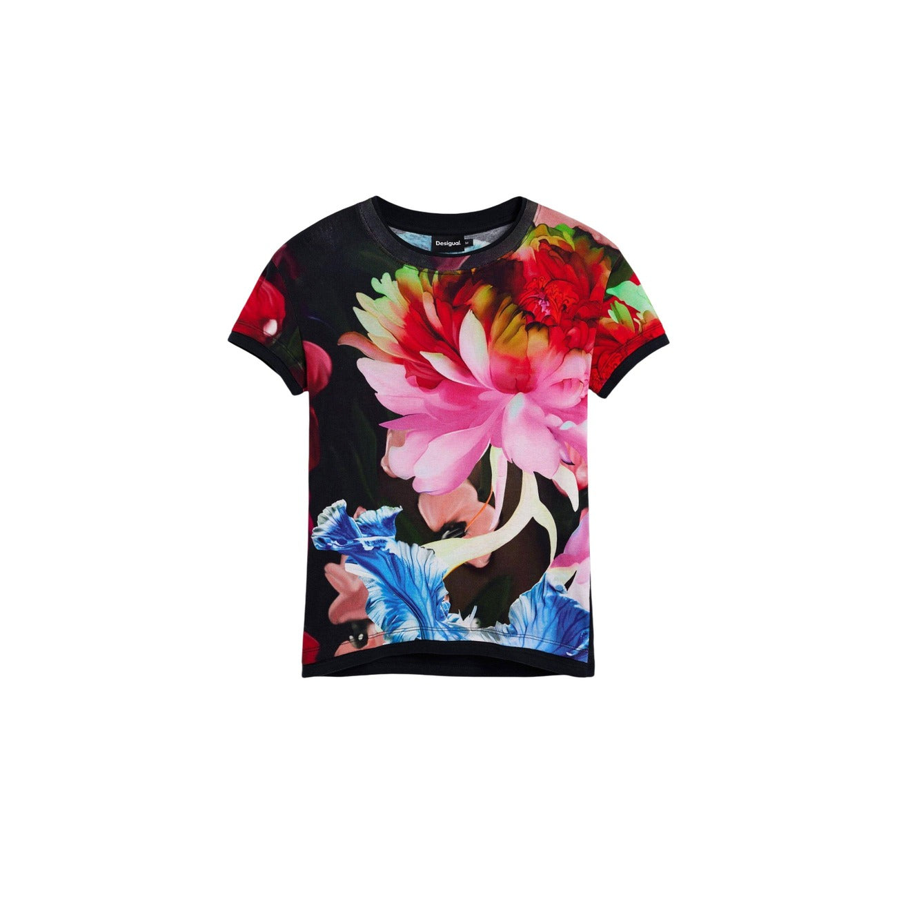 Desigual T-shirt Dames Blauw