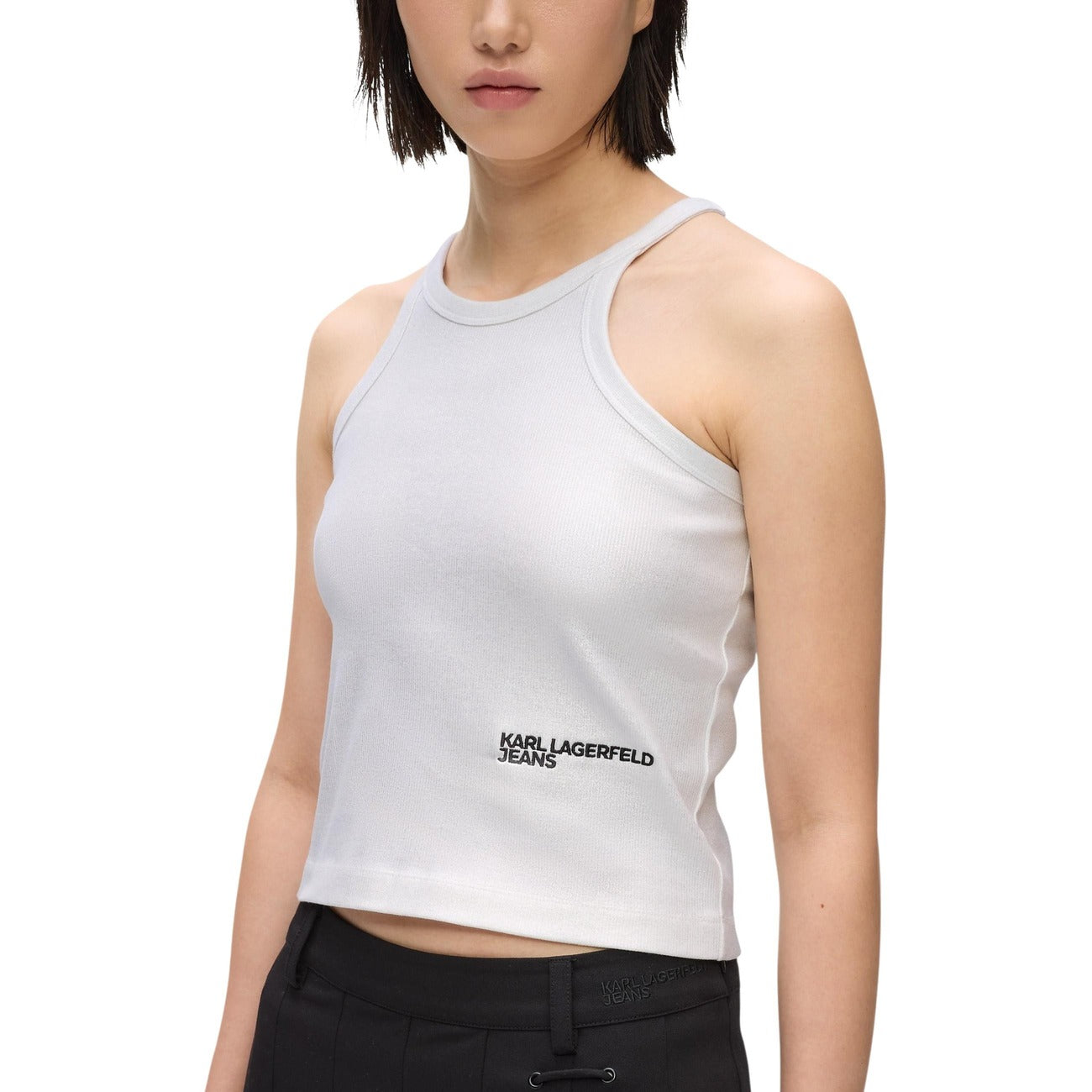Karl Lagerfeld Jeans Mouwloze Top Dames Zilver