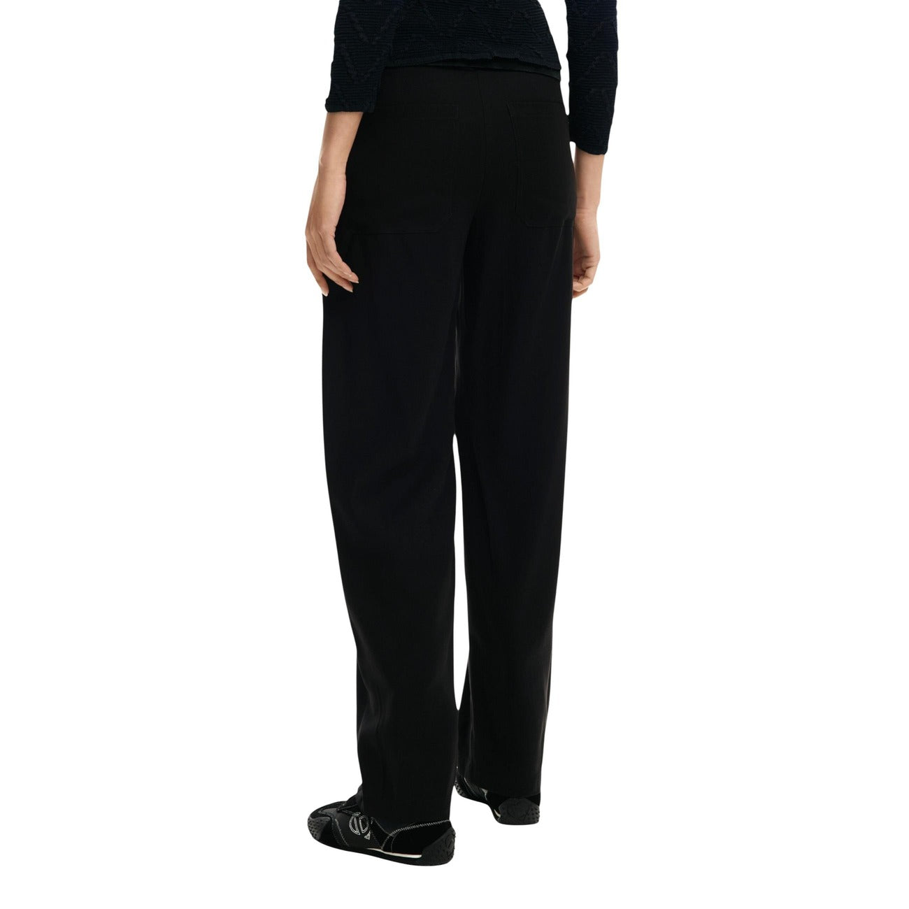 Desigual Broek Dames Zwart