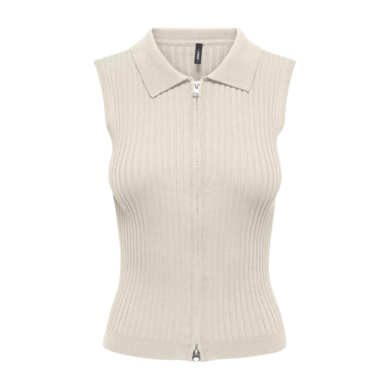 Only Cardigan Dames Beige Zwart