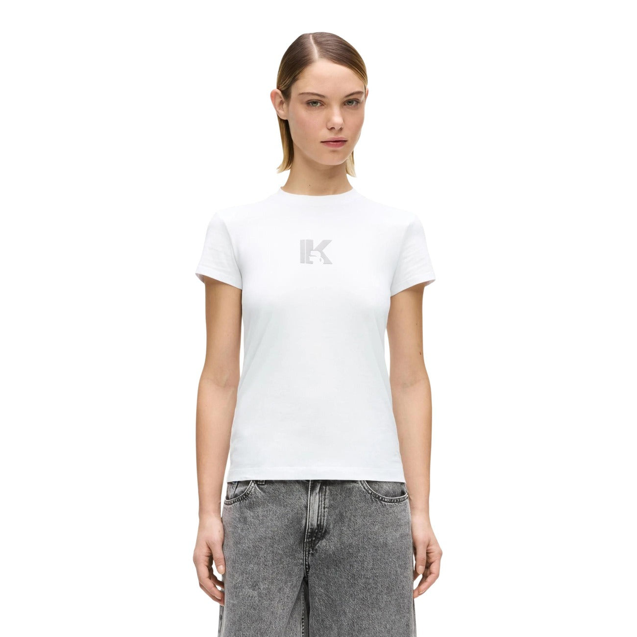 Karl Lagerfeld Jeans T-shirt Dames Zwart