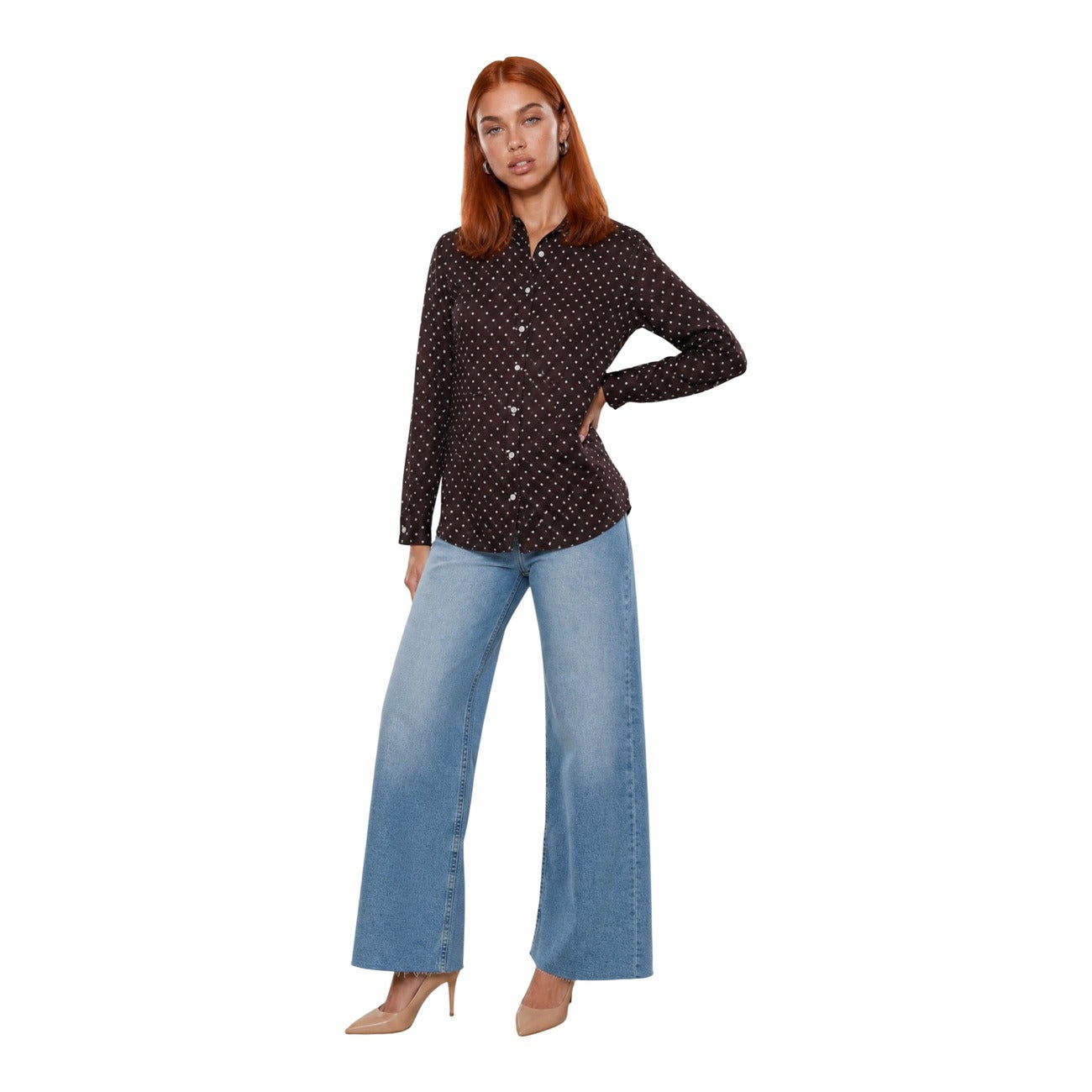 Guess Blouse Dames Bruin