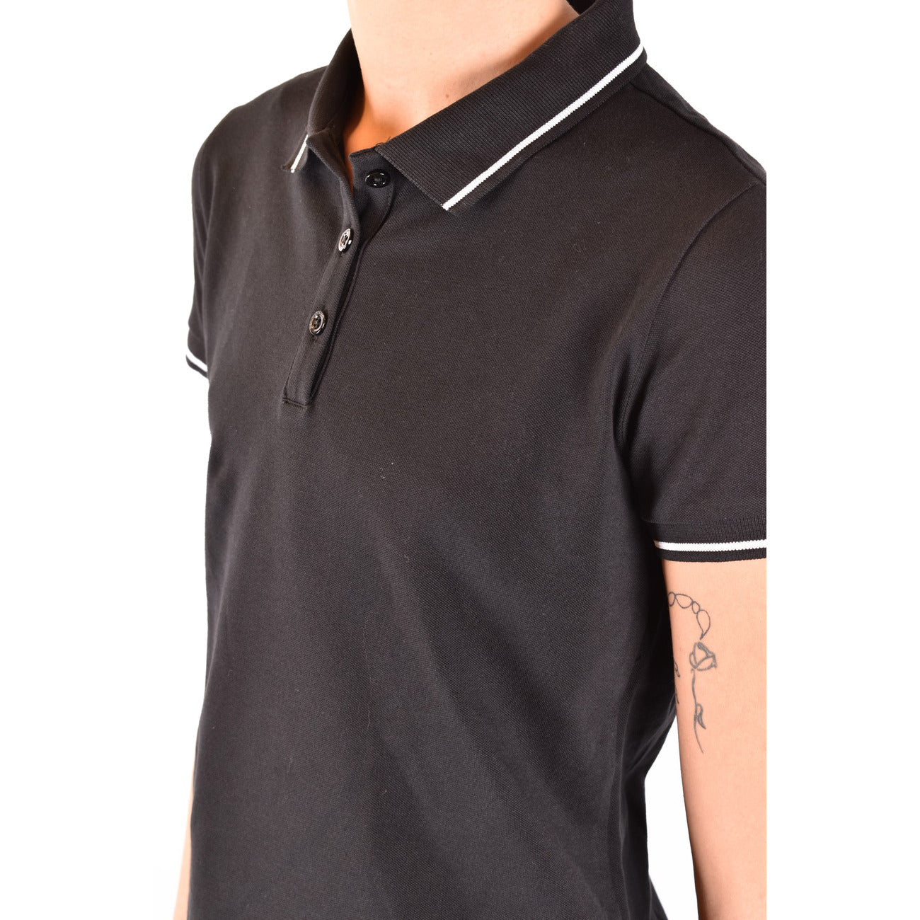 Emporio Armani Polo Dames Zwart