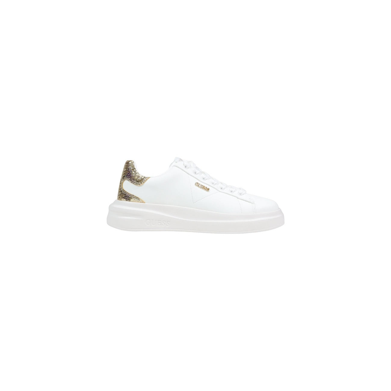 Guess Sneakers Dames Wit Leer