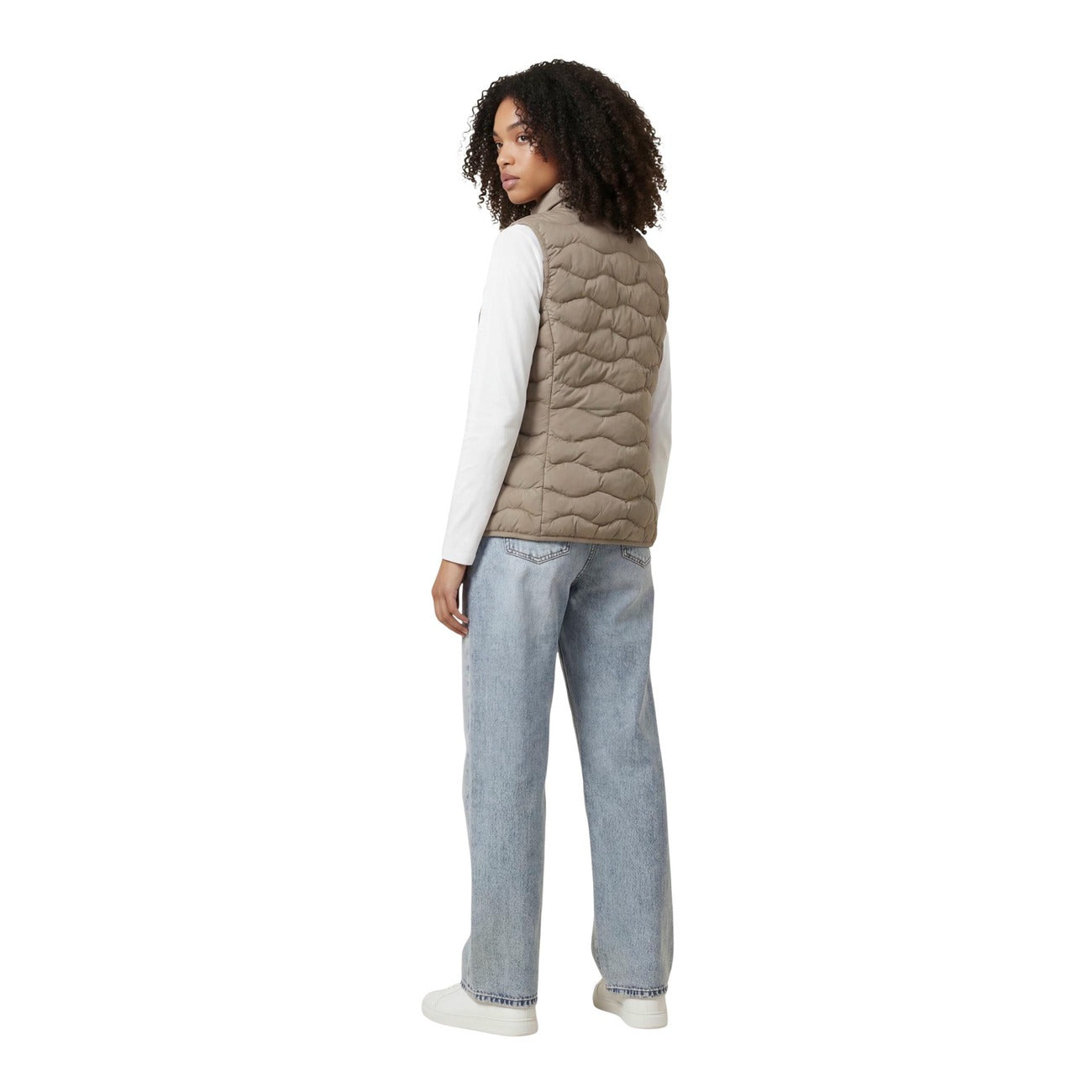 EA7 Emporio Armani Gilet Dames Beige